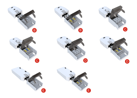 8 choice of driver junction boxes.