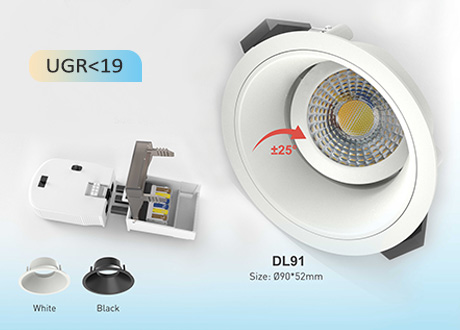 25° Adjustable Tilt for Flexible Positioning