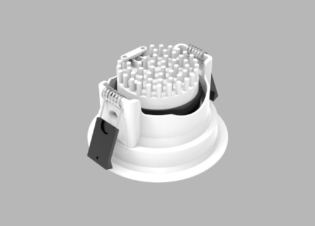 Aluminum die-cast housing with good heat dissipation