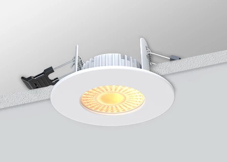 Downlight fitting fire rated IP65 cct